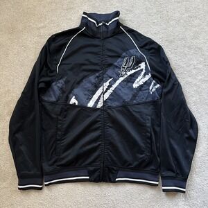 Vintage Y2K San Antonio Spurs Zipway Full Zip Light Track Jacket Sz S NBA
